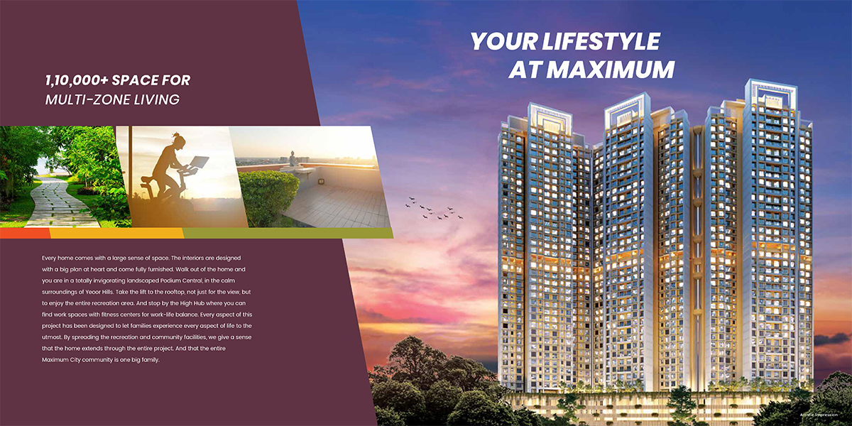 Raunak Maximum City Project Layout